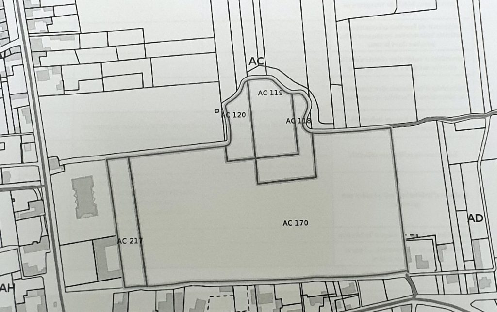 Plan actuel du Cadastre